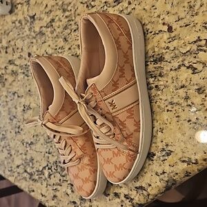 Ladies Michael by Michael Kors Pink Sneakers 6.5